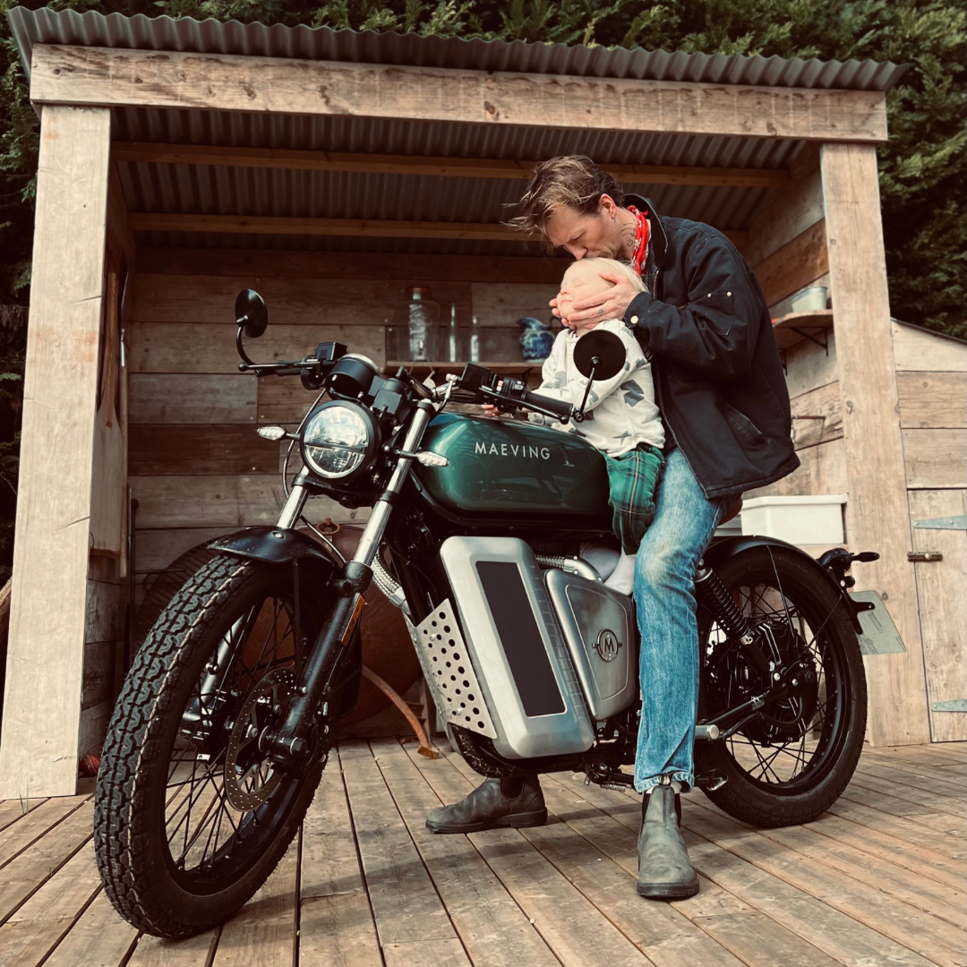 Alan Power, musician and father of three