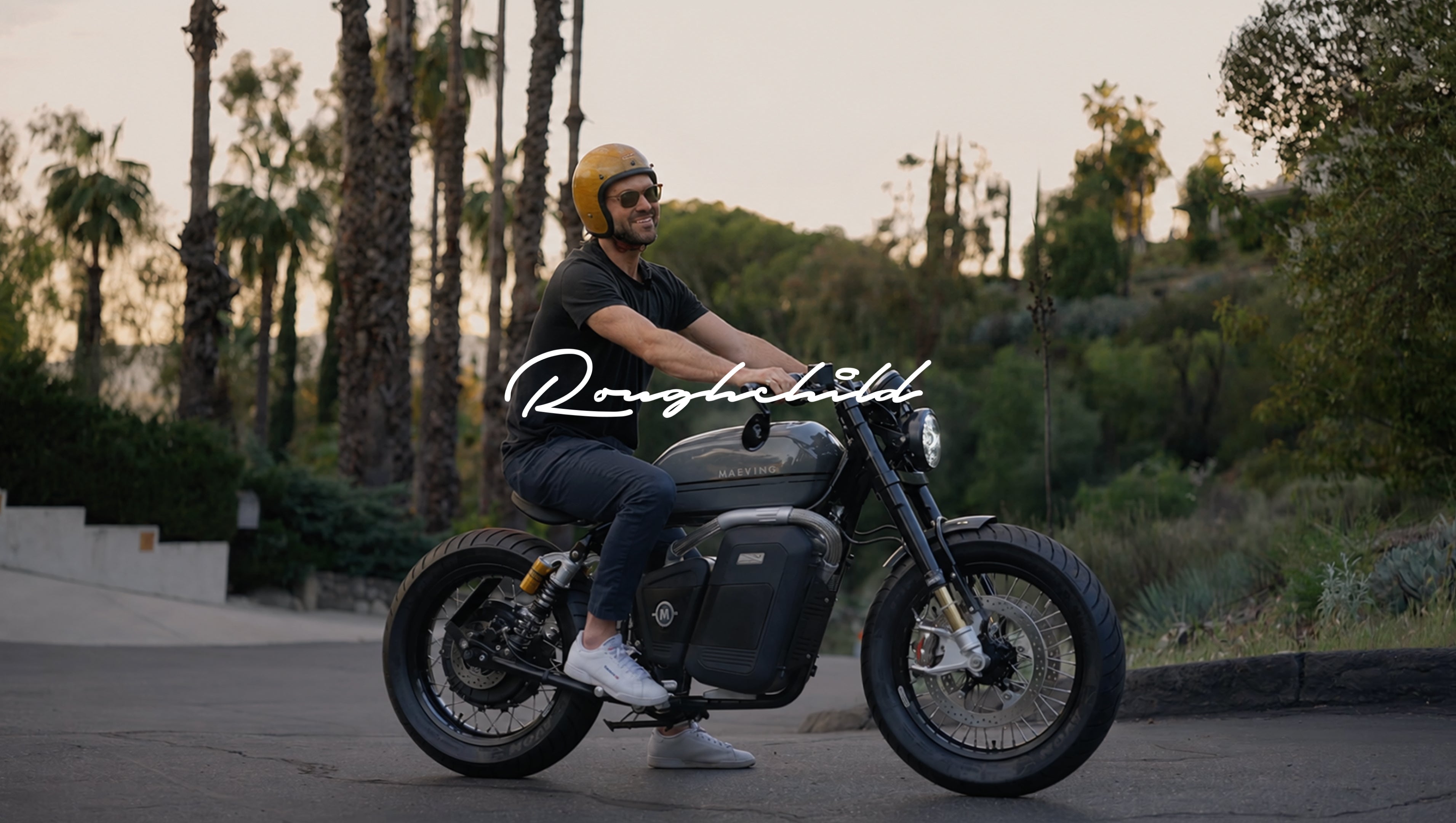 Maeving RM1S Electric Motorcycle Roughchild Custom Robert Sabel