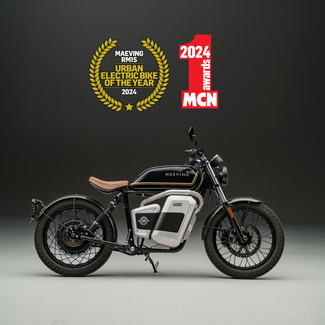 Maeving RM1S Awarded MCN's 'Best Urban Electric' Motorcycle