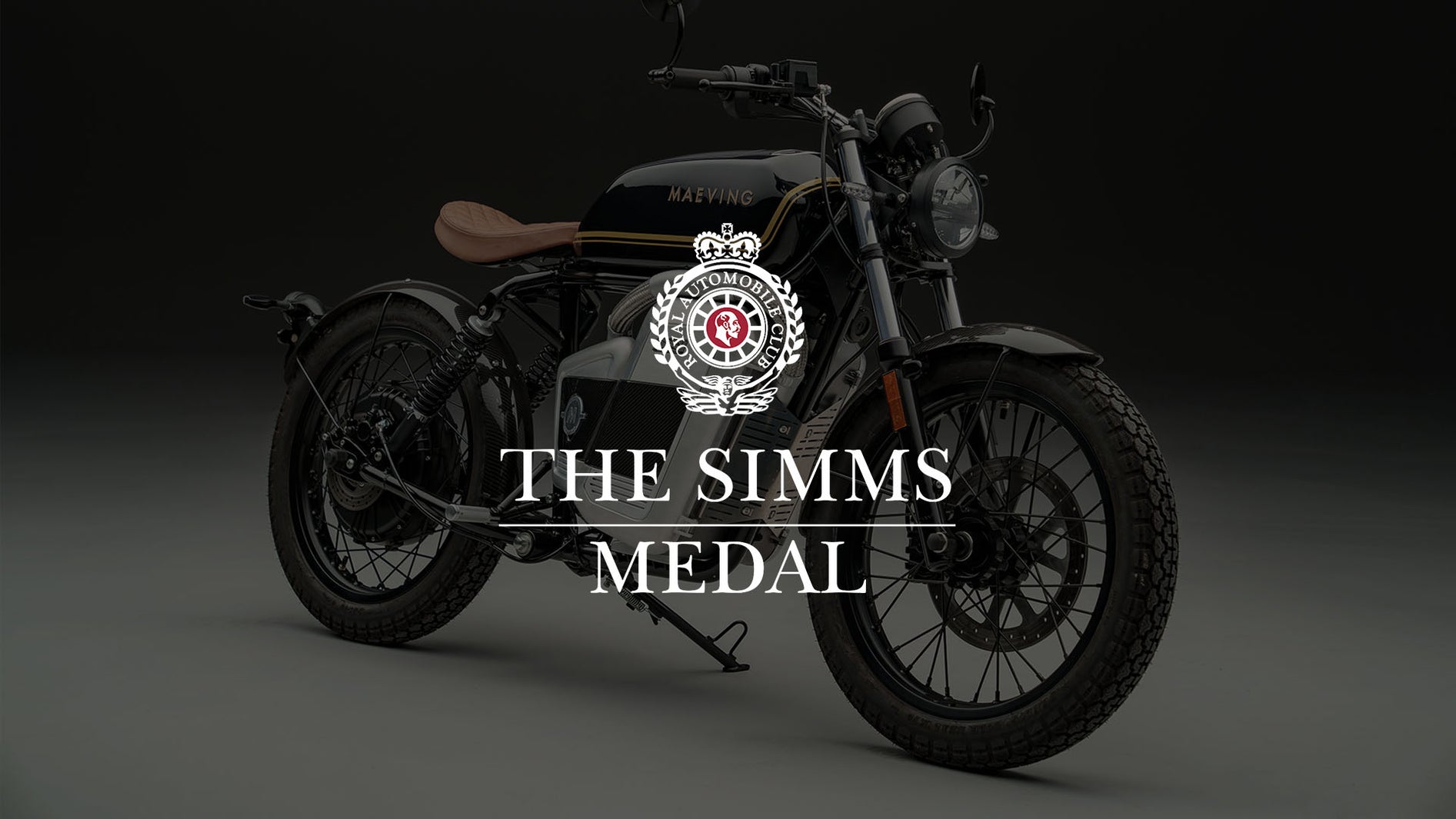 RM1S awarded Simms Medal by the Royal Automobile Club