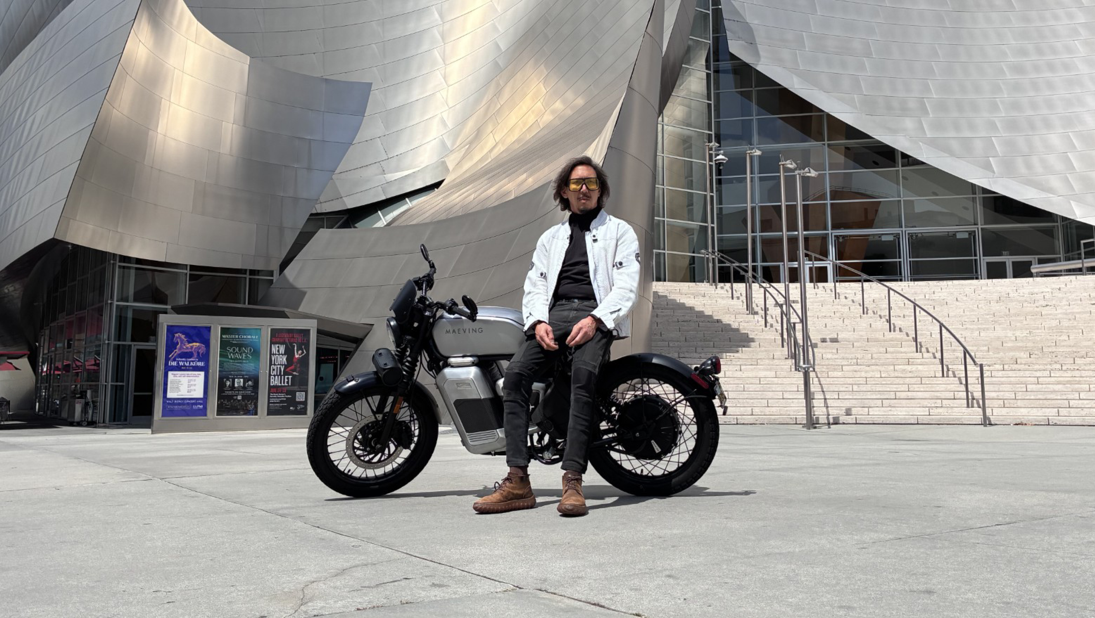 The Art Director Who Found His Electric Cafe Racer motorcycle