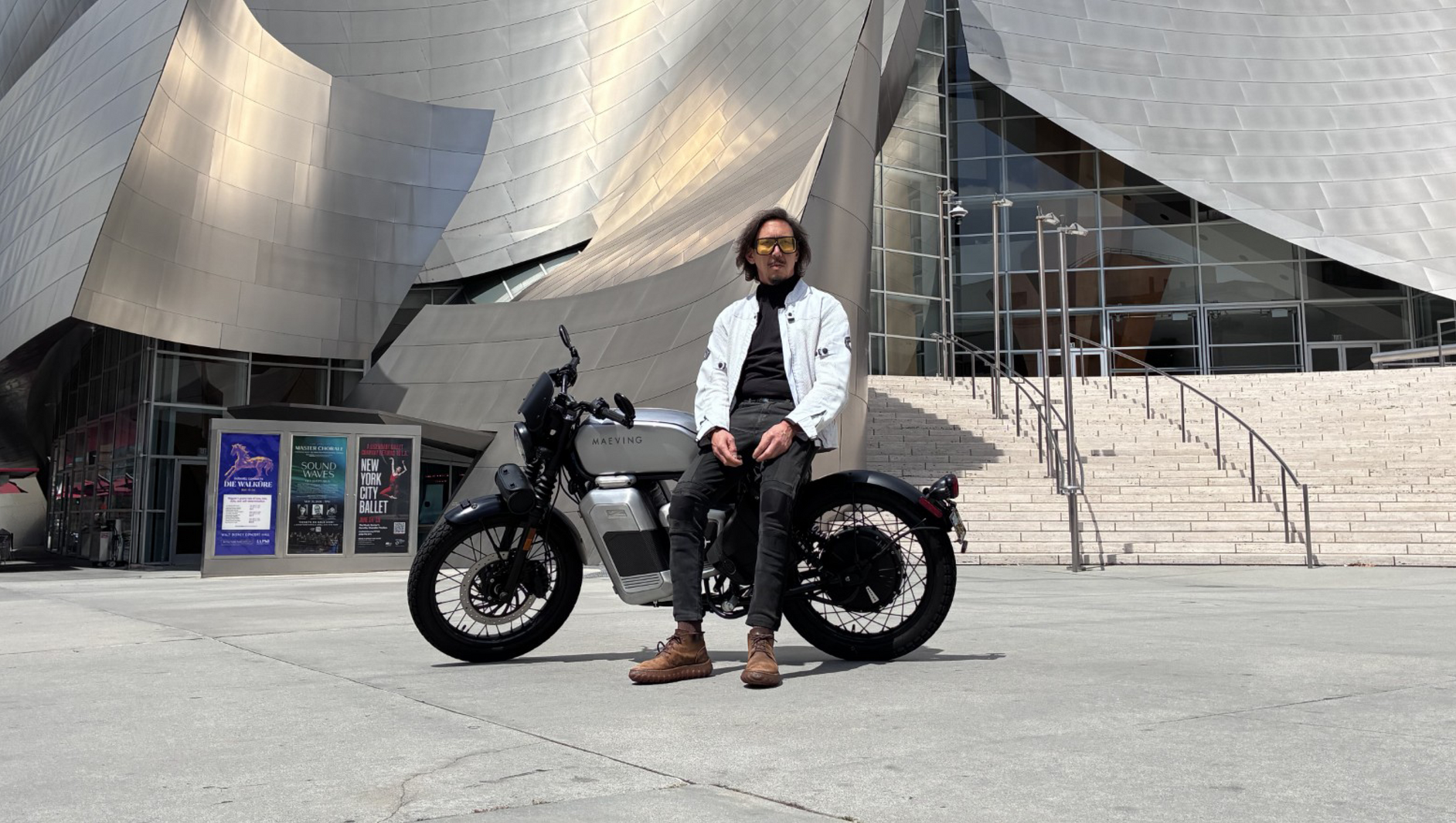 The Art Director Who Found His Electric Cafe Racer motorcycle