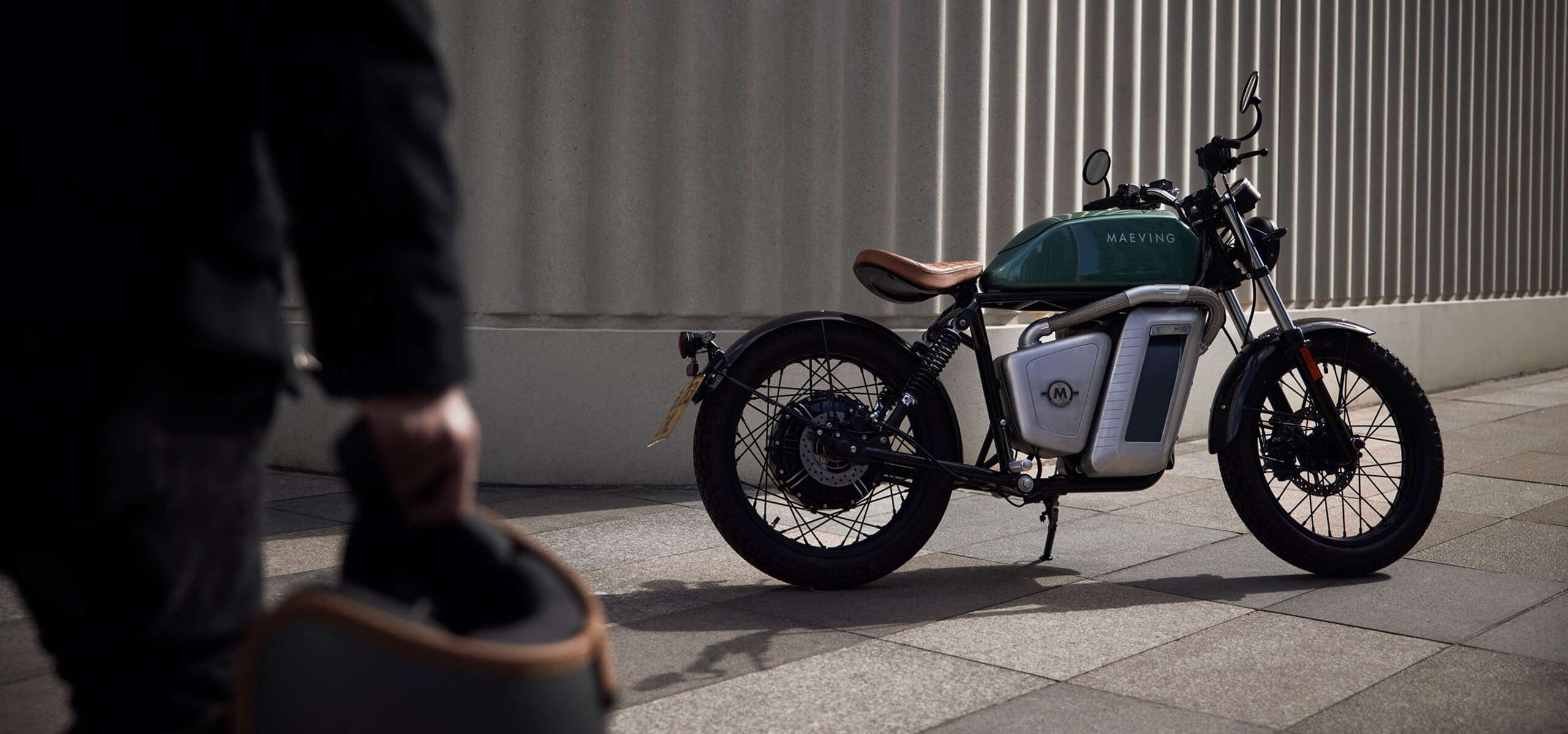 Maeving RM1 electric motorcycle for new riders