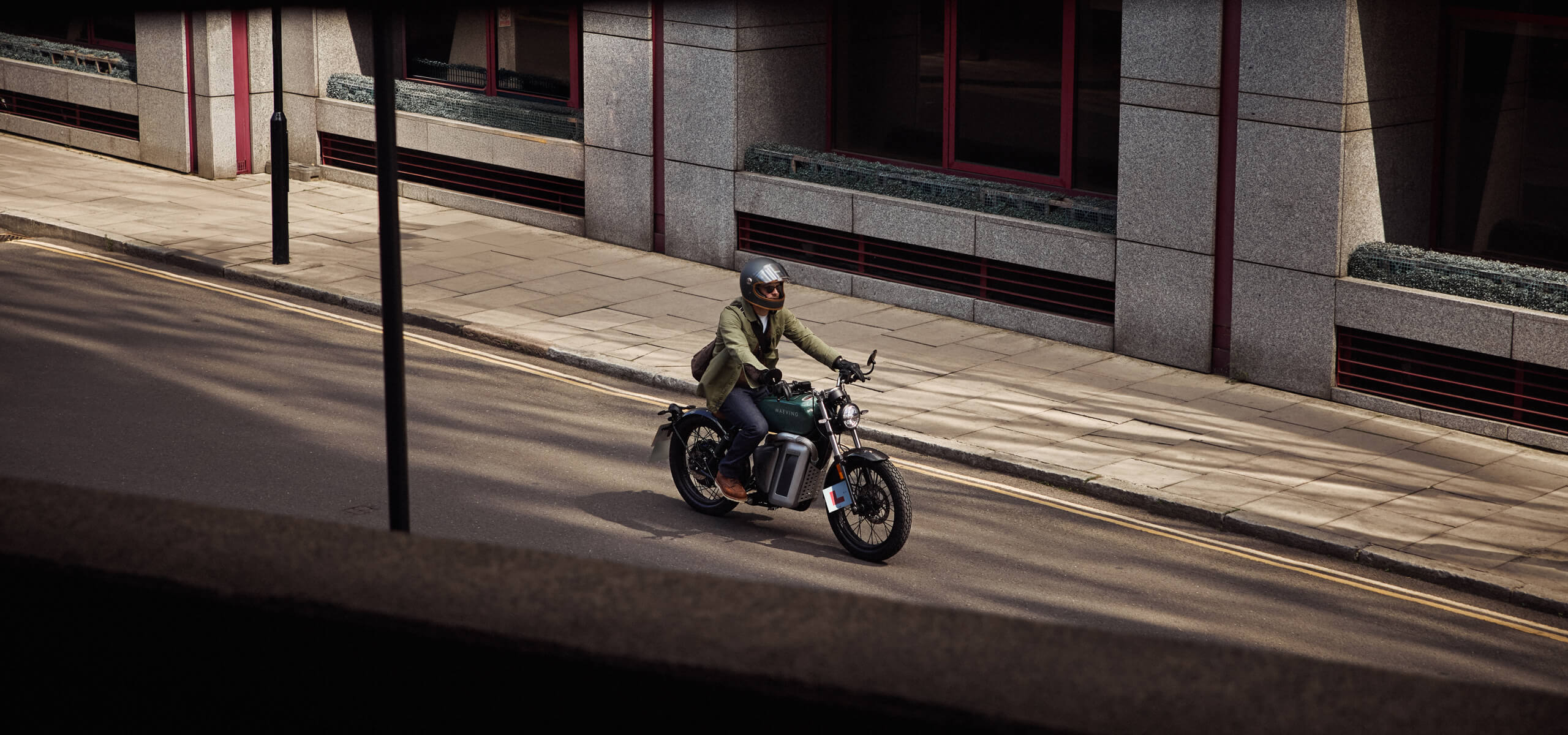 Maeving RM1 with L-Plates for new riders