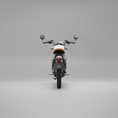 Load image into Gallery viewer, Maeving RM1S (White Tank), Tan Seat, Black Mudguards
