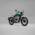 Load image into Gallery viewer, Maeving RM1S (Green Tank), Tan Seat, Black Mudguards
